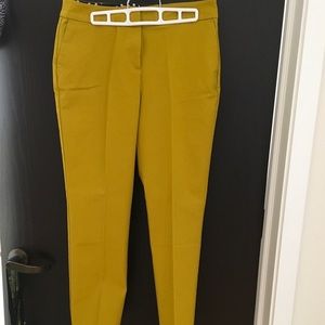 Boden Richmond 7/8 mustard pants in size 8